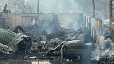 Cox calificó como un milagro que las pérdidas no hayan sido mayores en el incendio en Pine Valley
