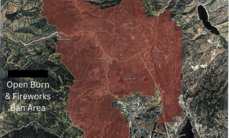 Park City refuerza medidas contra incendios: Rigen nuevas restricciones desde el 1 de junio