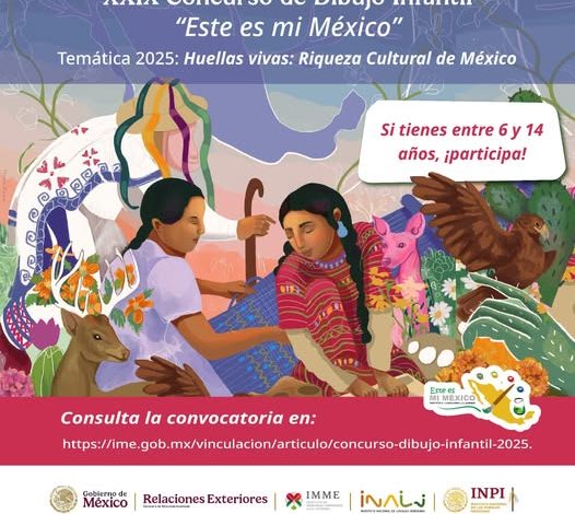 Concurso de Dibujo Infantil “Este es Mi México 2025” en Utah