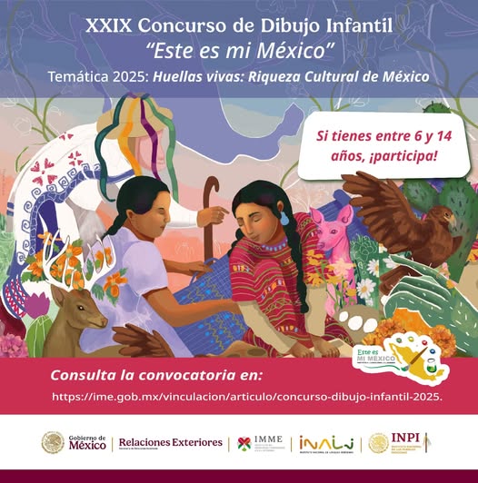 Concurso de Dibujo Infantil “Este es Mi México 2025” en Utah