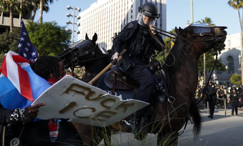 Florida anuncia protección para agentes del ICE y "no tolerará" protestas como California