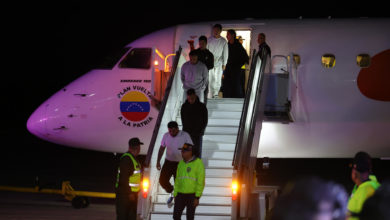 Llega a Venezuela un avión con 206 migrantes deportados desde Estados Unidos