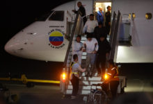 Un avión procedente de Estados Unidos aterriza en Venezuela con 203 repatriados