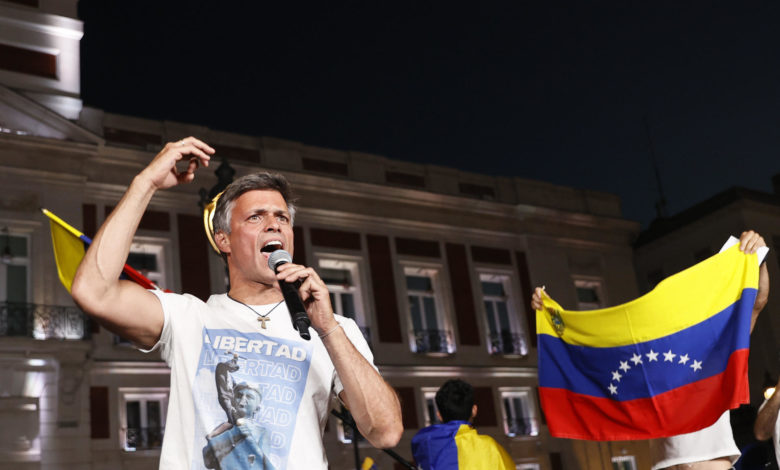 Opositor Leopoldo López dice que ataque de EE.UU. a Irán es un "golpe indirecto" a Maduro