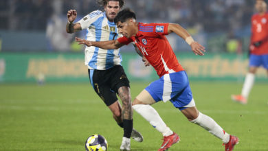 0-1. Álvarez hace imbatible a Argentina y deja a Chile al filo de la eliminación