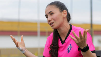 La ecuatoriana 'Gigi' Moreira: "Hay que invertir en fútbol femenino, aprovechar su 'boom'"