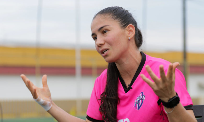 La ecuatoriana 'Gigi' Moreira: "Hay que invertir en fútbol femenino, aprovechar su 'boom'"