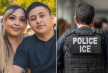 Ciudadana embarazada esposada durante operativo de ICE desata polémica en Carolina del Norte
