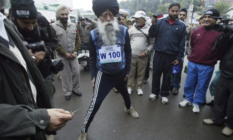Muere atropellado a los 114 años Fauja Singh, el maratonista más longevo del mundo