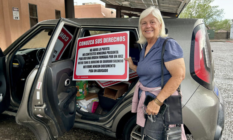 Voluntarios estadounidenses denuncian persecución de Inmigración en la frontera con México
