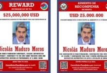 Estados Unidos sanciona al Cártel de los Soles y ofrece $25 millones por Maduro y Cabello