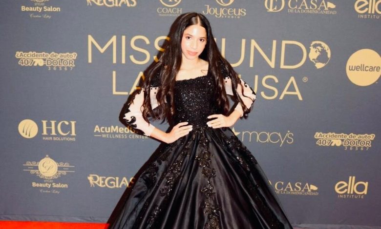 La historia de Isabella Briceño, la trujillana de 13 años que debutó como diseñadora en el Miss Mundo Latina USA