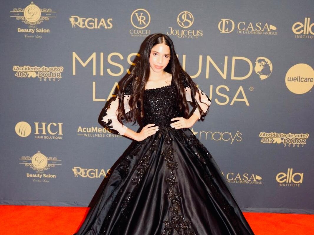 La historia de Isabella Briceño, la trujillana de 13 años que debutó como diseñadora en el Miss Mundo Latina USA