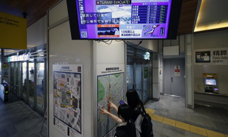 Japón levanta la alerta por tsunami en todo el país tras el terremoto en Rusia