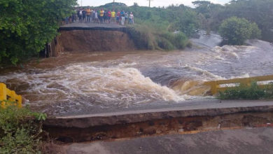 Colapsa un puente en el estado venezolano Apure tras fuertes lluvias