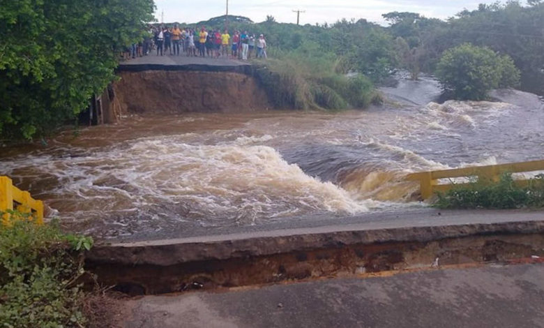 Colapsa un puente en el estado venezolano Apure tras fuertes lluvias