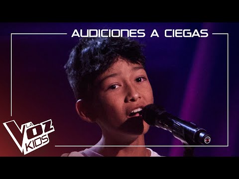 El venezolano Santiago Saavedra deja huella en "La Voz Kids España (+VIDEO)