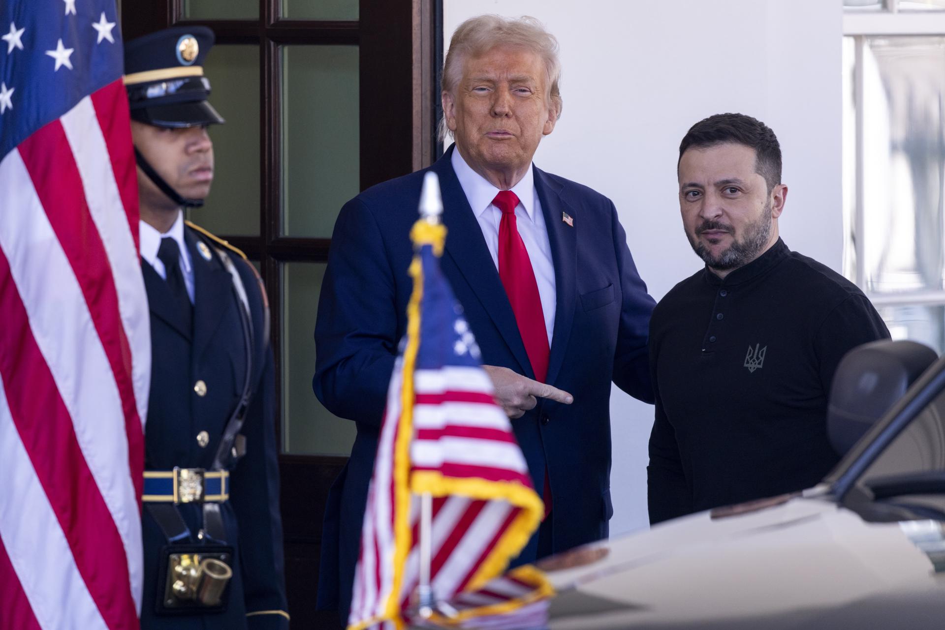 Trump dice que Zelenski puede acabar guerra "casi de inmediato" si descarta Crimea y OTAN