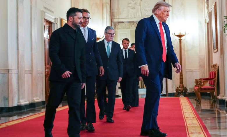 Finaliza la reunión de Trump, socios europeos y Zelenski sobre Ucrania: Casa Blanca