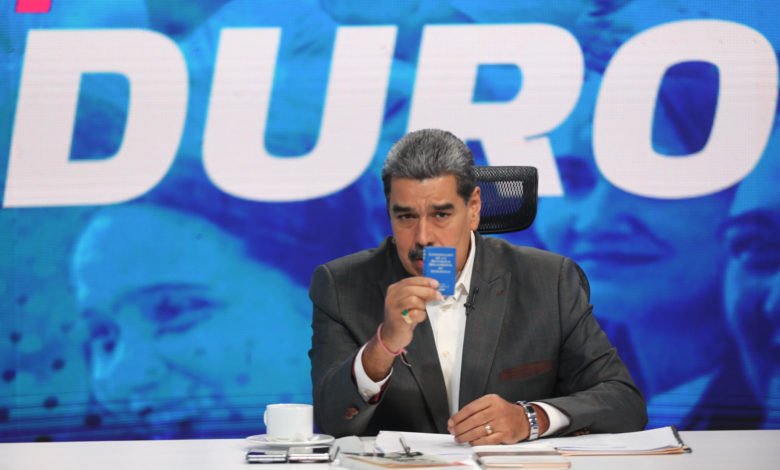 Maduro solicita a Guterres instar a EEUU a cesar sus "acciones hostiles" contra Venezuela