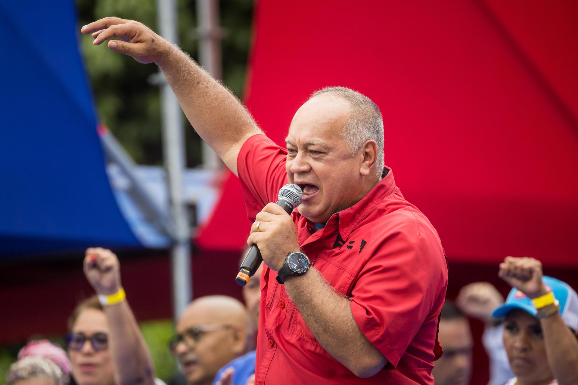 Cabello dice que 20 de los 252 venezolanos liberados de cárcel salvadoreña tienen delitos