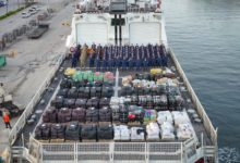 La Guardia Costera logra un hito histórico al descargar más de 76.140 libras de narcóticos ilegales en Port Everglades