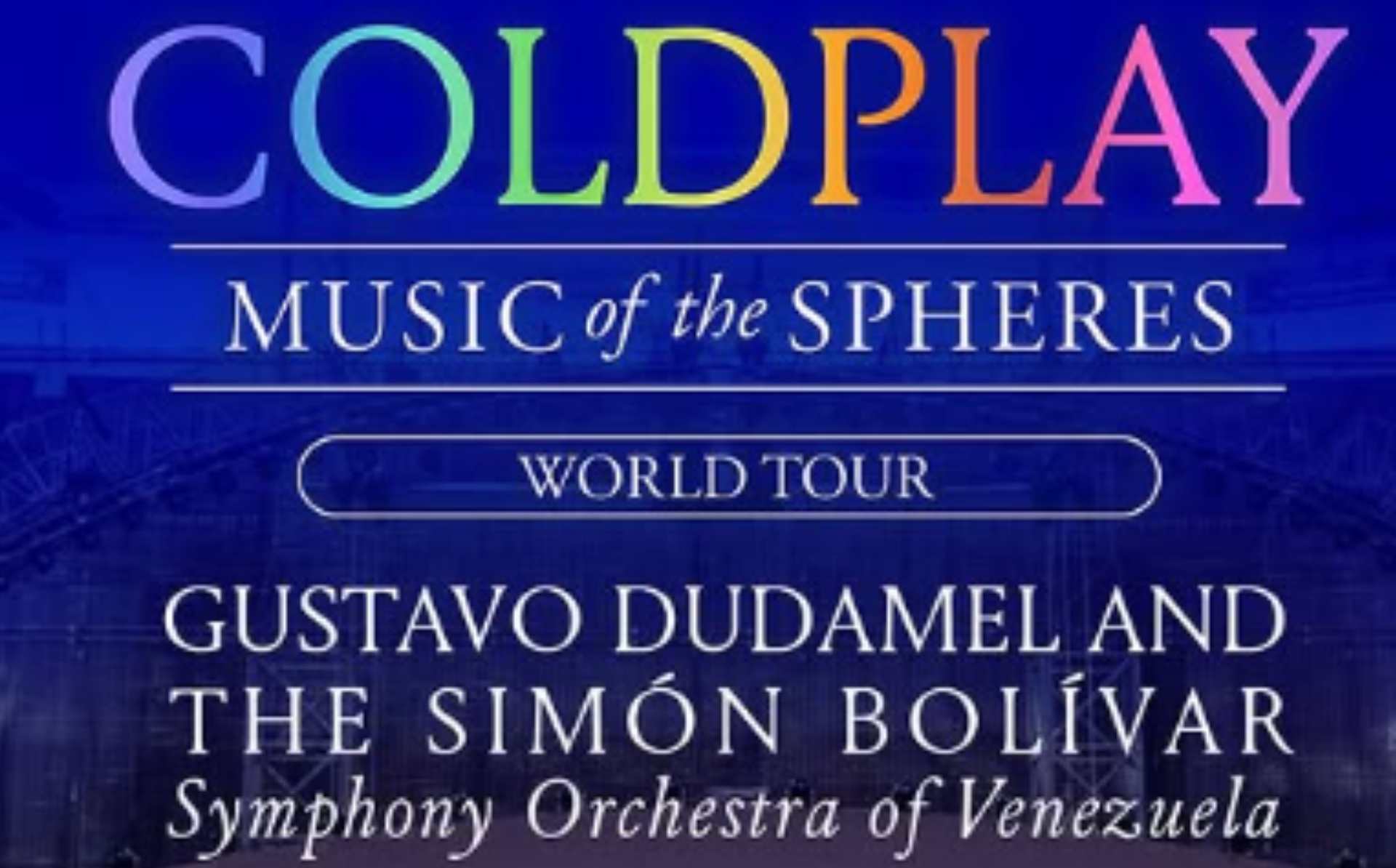 Coldplay transmitirá en vivo la apertura de la Sinfónica Simón Bolívar en Wembley