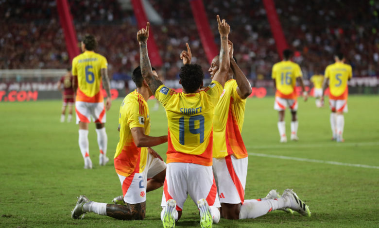 3-6. Colombia golea a Venezuela y frustra su sueño por la repesca al Mundial 2026