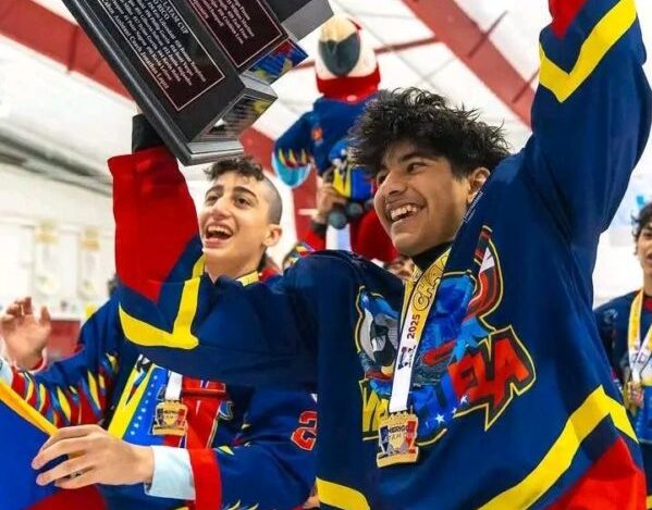 Venezuela U16 hace historia y conquista la Latam Cup 2025 de hockey sobre hielo