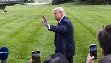 Trump dice que está "realmente preocupado" por EE.UU. tras el asesinato de Charlie Kirk