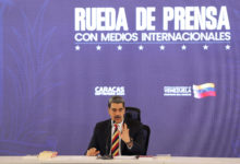 Maduro acusa a EE.UU. de promover un "relato sucio" contra las autoridades venezolanas
