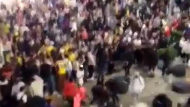 Tensión en el centro de Bogotá tras enfrentamientos entre aficionados de Colombia y Venezuela (+VIDEO)