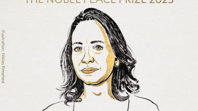 La líder opositora de Venezuela María Corina Machado, Premio Nobel de la Paz 2025