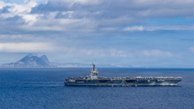 El portaaviones Gerald Ford ya está en camino y podría llegar en una semana al Caribe