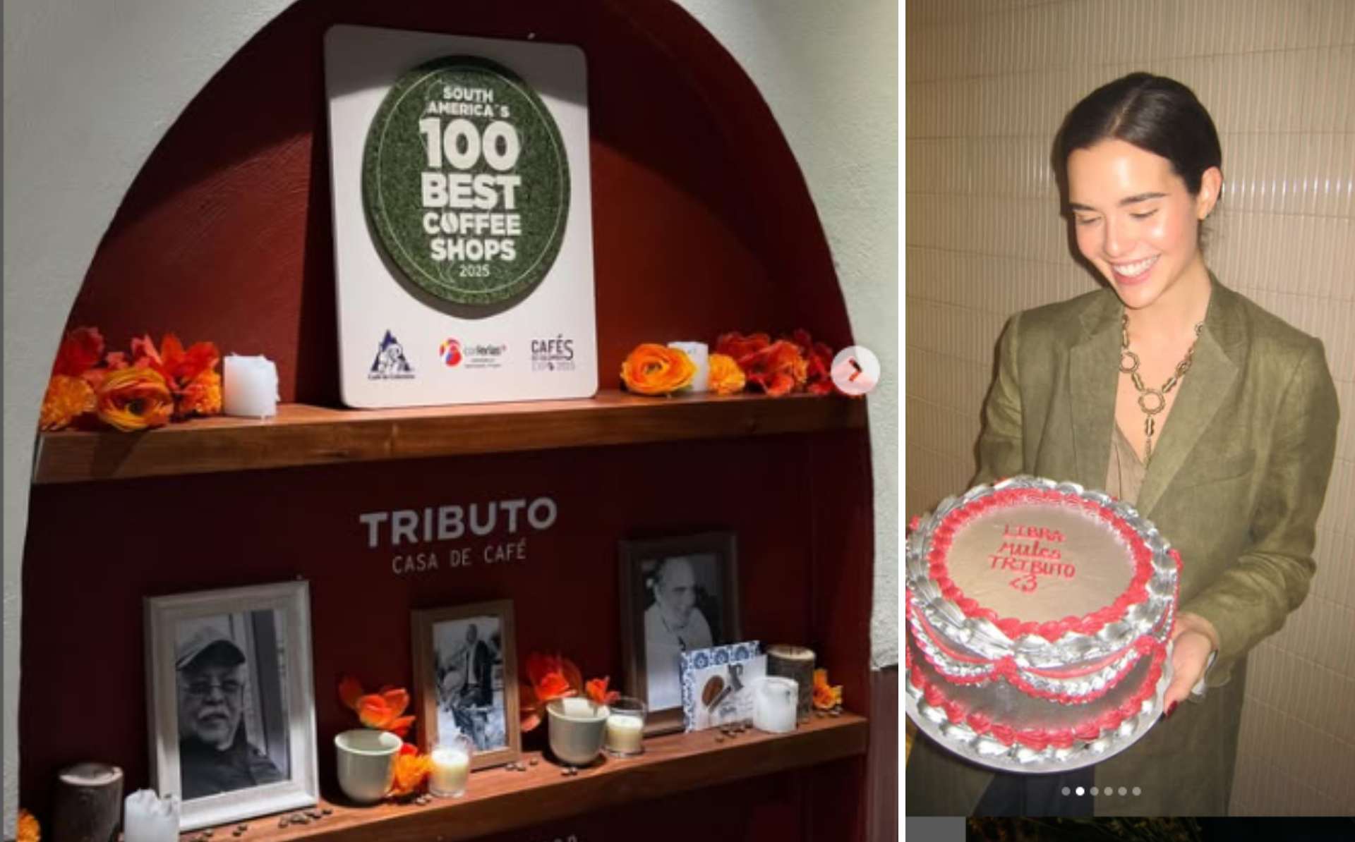 Amanda Dudamel eleva el nombre de Venezuela: Tributo Casa de Café entre las cinco mejores de Sudamérica