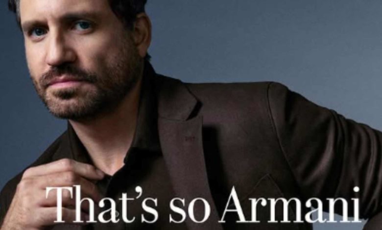 Édgar Ramírez conquista el mundo de la moda como nuevo embajador global de Giorgio Armani