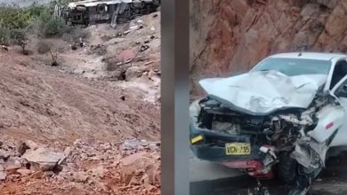 Al menos 37 personas muertas tras la caída de un autobús a un abismo en el sur de Perú