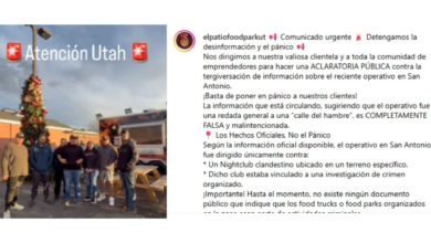 Food Parks de Utah aclaran confusión tras operativo en San Antonio y llaman a frenar la desinformación