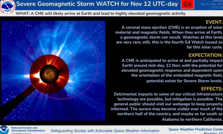 Utah se prepara para un espectáculo celeste: Posible aurora boreal ante rara tormenta geomagnética G4