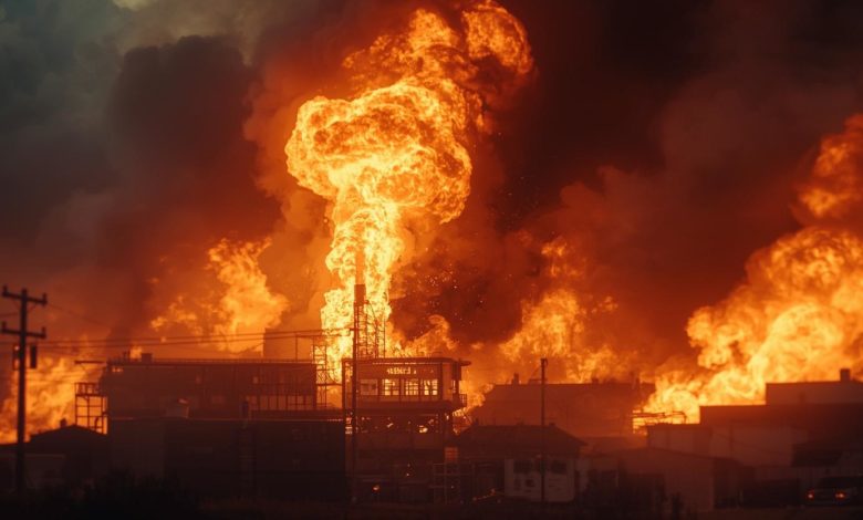 Autoridades federales investigan el incendio que destruyó un complejo en construcción en Lehi