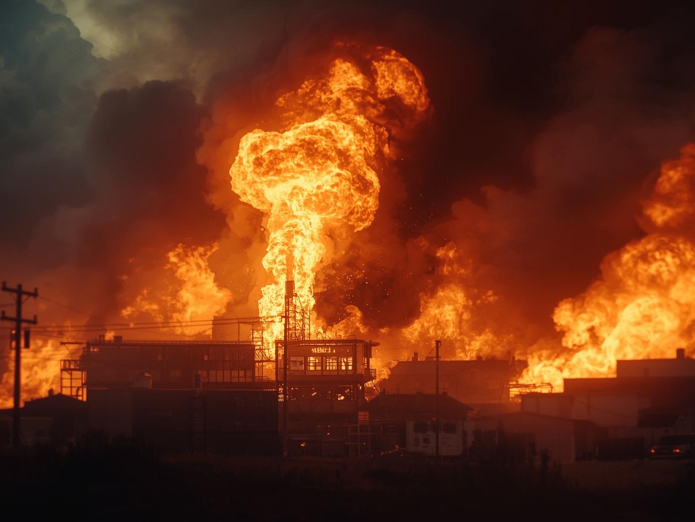 Autoridades federales investigan el incendio que destruyó un complejo en construcción en Lehi