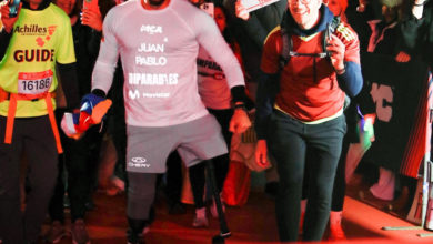 Juan Pablo Dos Santos, el último en cruzar la meta del Maratón de Nueva York; el primero en demostrar que no hay imposibles