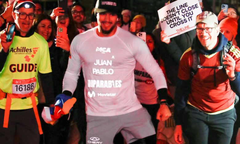 Juan Pablo Dos Santos, el último en cruzar la meta del Maratón de Nueva York; el primero en demostrar que no hay imposibles