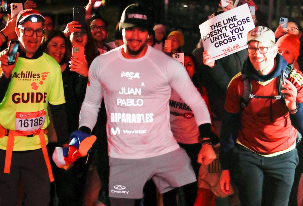 Juan Pablo Dos Santos, el último en cruzar la meta del Maratón de Nueva York; el primero en demostrar que no hay imposibles