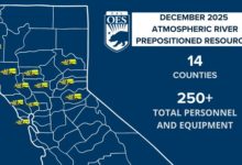 California declara emergencia en varios condados ante una intensa tormenta invernal