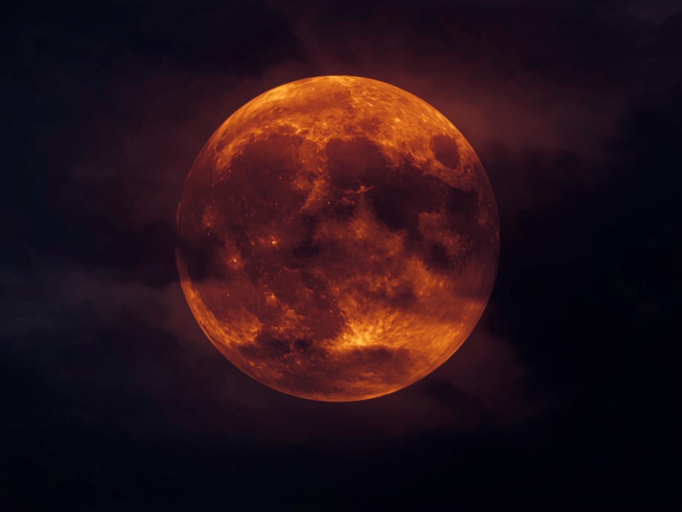 La última luna llena del año sorprende con un fenómeno astronómico que no volverá hasta 2042