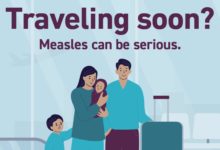 ¿Viajas durante las vacaciones? Asegúrate de que tú y tu familia estén protegidos contra el sarampión