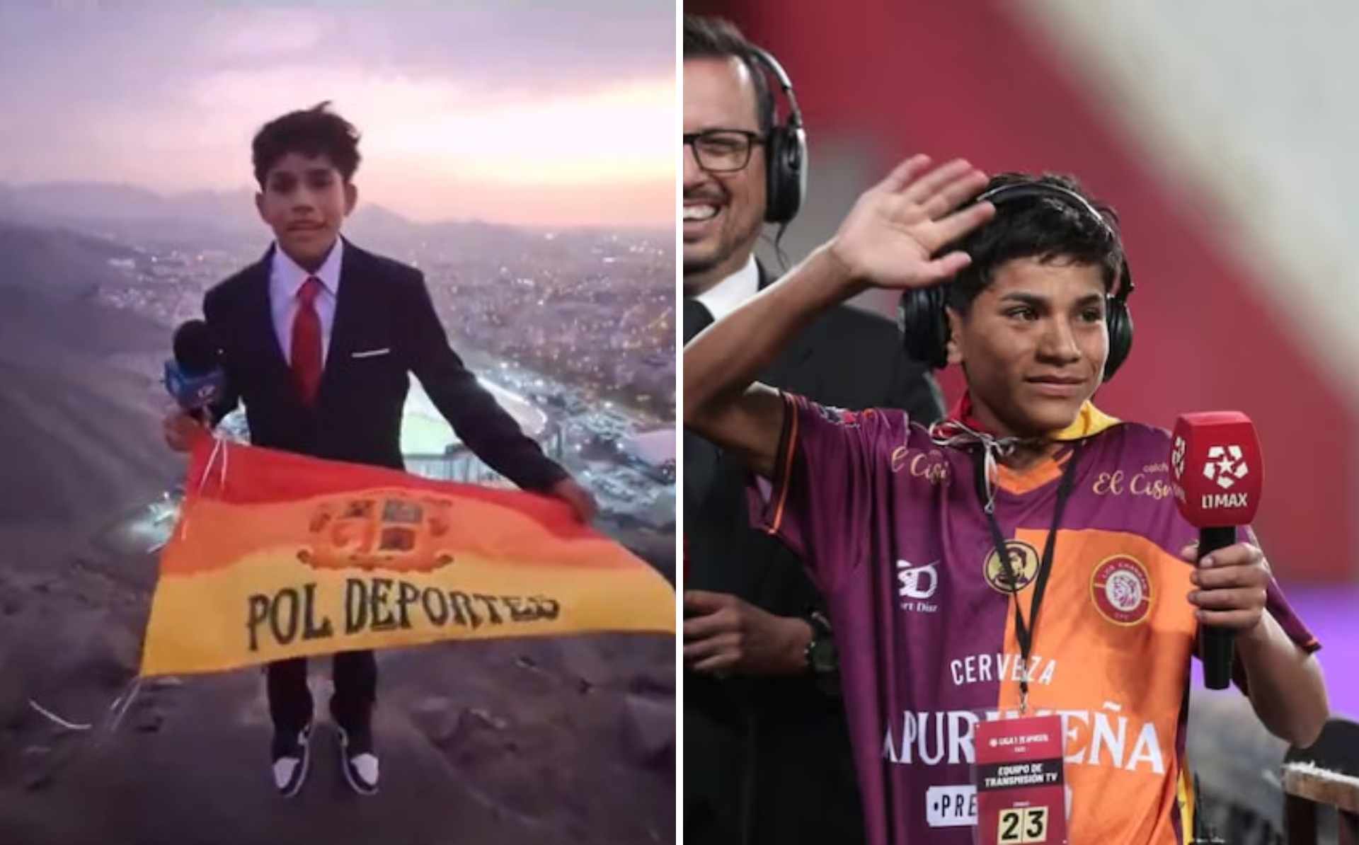 ¡Viral! La determinación de "Pol Deportes", un joven narrador que convirtió un obstáculo en una historia inspiradora (+VIDEOS)