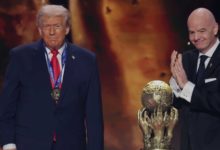 El presidente de Estados Unidos, Donald J. Trump, recibe el "Premio FIFA de la Paz: el fútbol une al mundo"