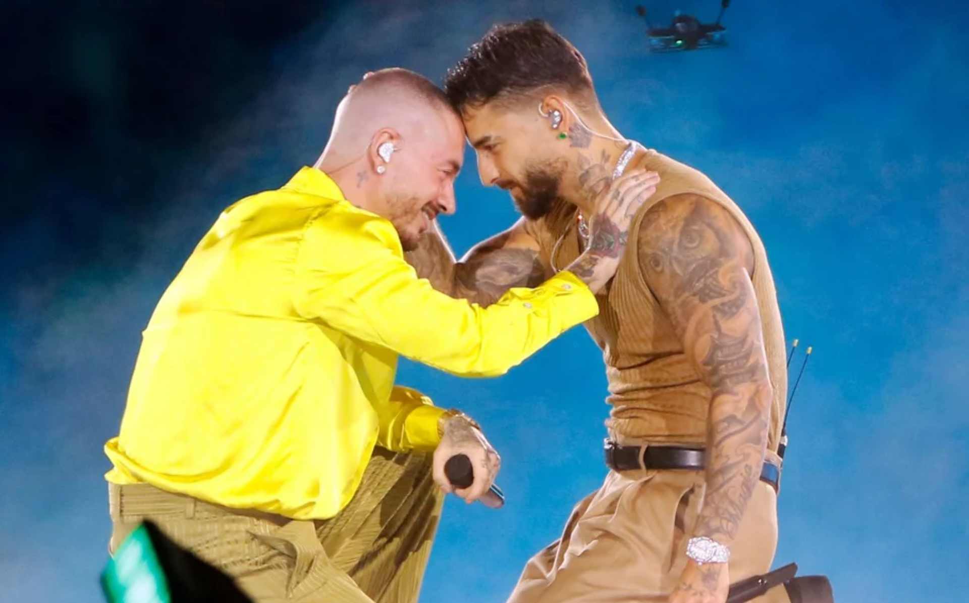 J Balvin y Maluma conmueven a Medellín con un encuentro que sella una nueva etapa en su amistad